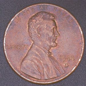 1988-D-Lincoln,-Hit,-Die-Chip-Or-Doubling/